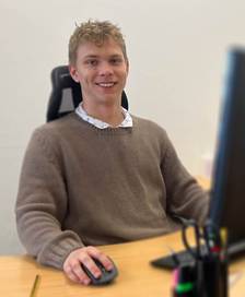 A portrait shot of Leon Holtkamp