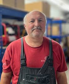 A portrait shot of Rene Gloss